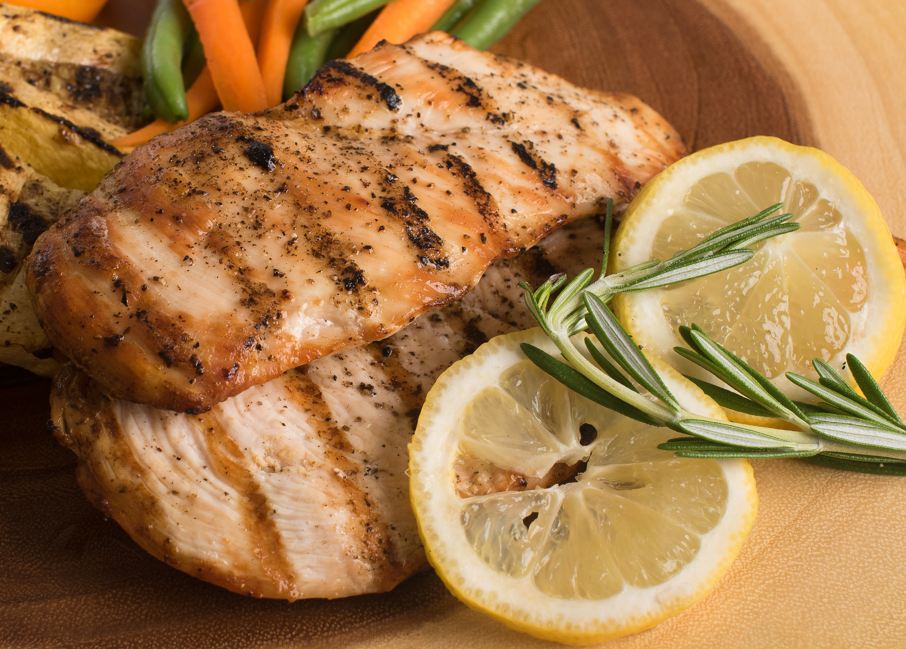 Lemon Chicken with seasoning