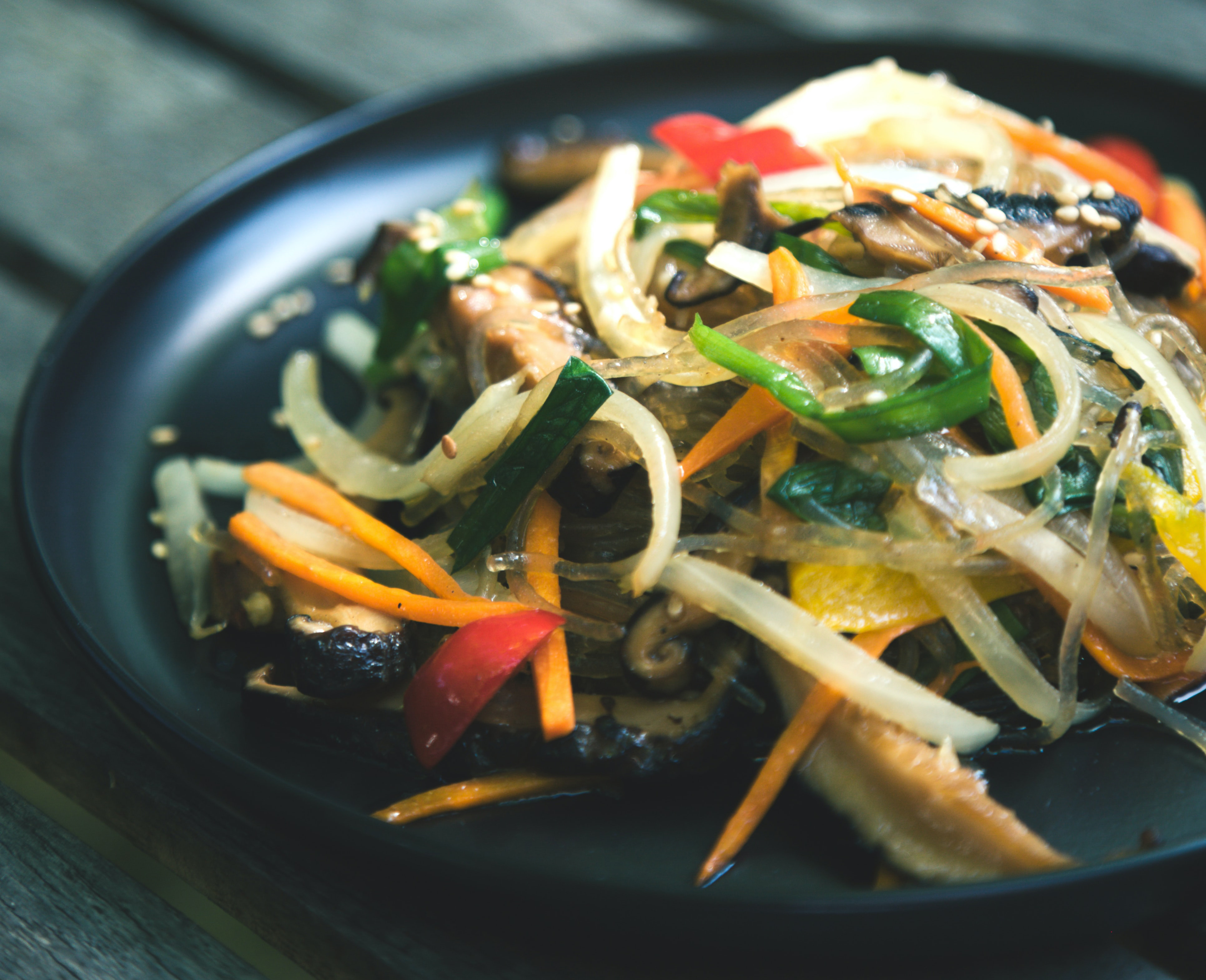 Sausage served with sauteed onions and peppers