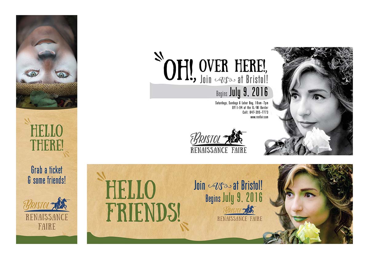Bristol Renaissance Faire ads