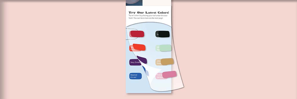 Seventh slide, essie booklet cover
