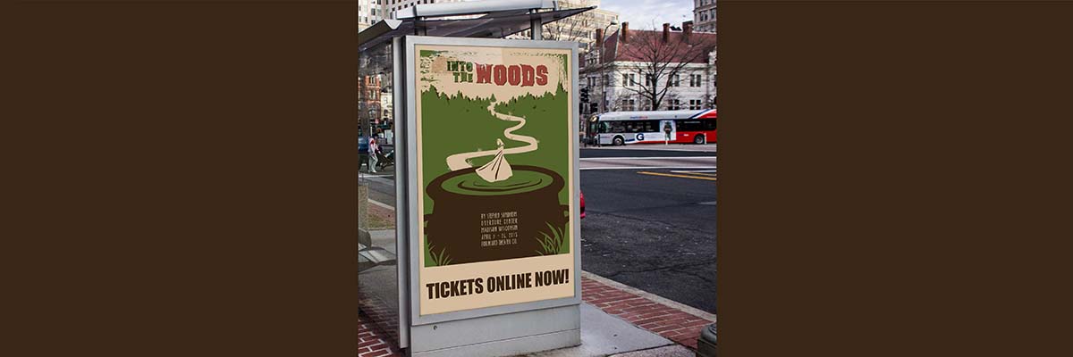 Forth slide, screen printing poster